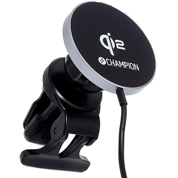 Champion QI2 Mobilhållare Bil 15W - Svart
