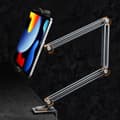 Miniatyrbillede 2 af 7: BONERUY Holder Justerbar Arm Mobiltelefon Tablet Stand Lazy Bracket - Sølv