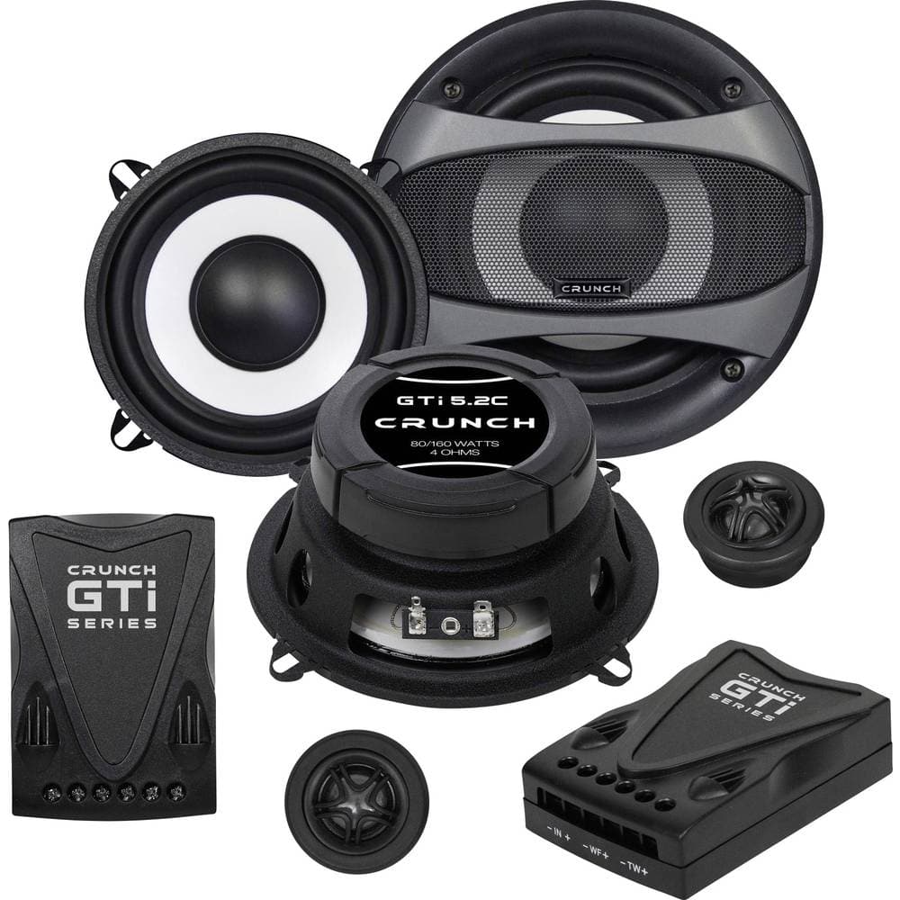 Crunch GTI-5.2c 2-vägs högtalare Set 160 W