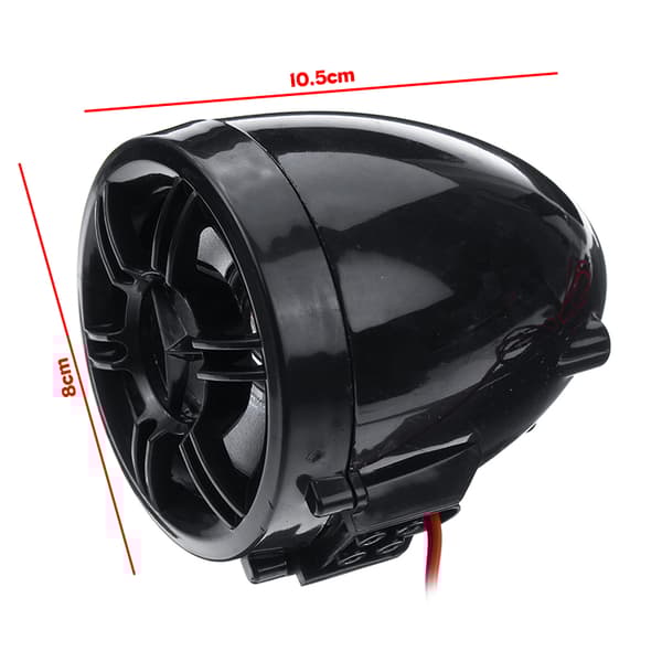 Universal USB MP3-musikafspiller Motorcykelstyr Lydhøjttaler Radio Højt