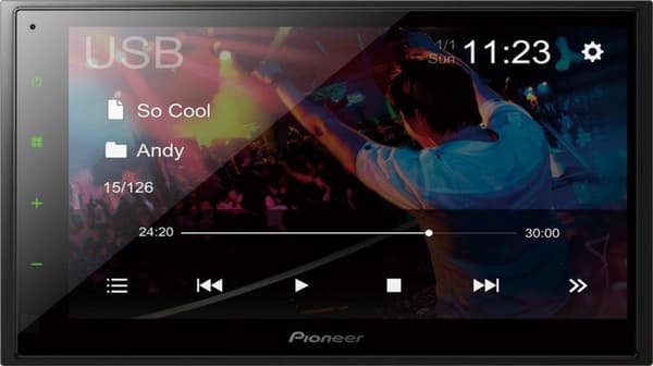 Pioneer DMH-A340DAB Multimedia Bilradio inklusive DAB+ (2-DIN)