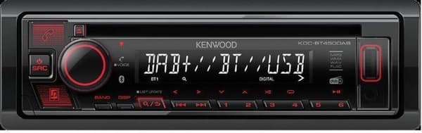 Kenwood KDCBT450DAB - Autoradio, DAB+, Bluetooth CD, USB