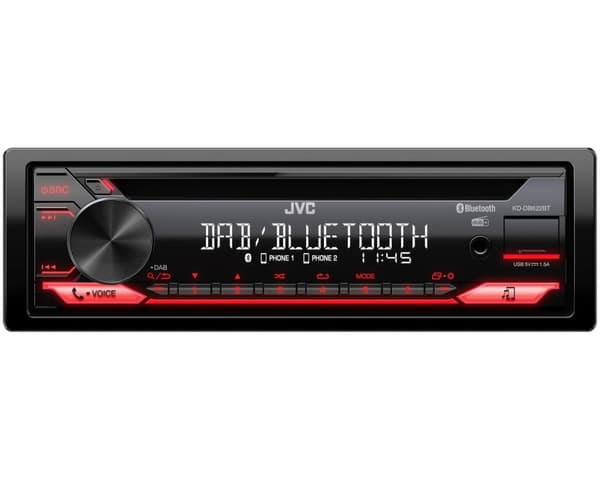 JVC KD-DB622BT - Autoradio DAB+:lla