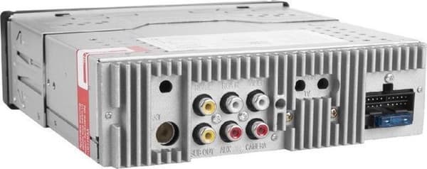 Audiocore AC9100 radio Car Digital Sort, Rød