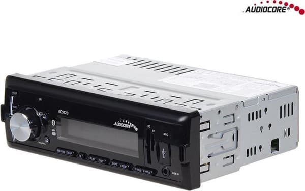 Radio Audiocore AC9720 B MP3 / WMA / USB / RDS / SD ISO Bluetooth Monivärinen, APT-X-teknologia