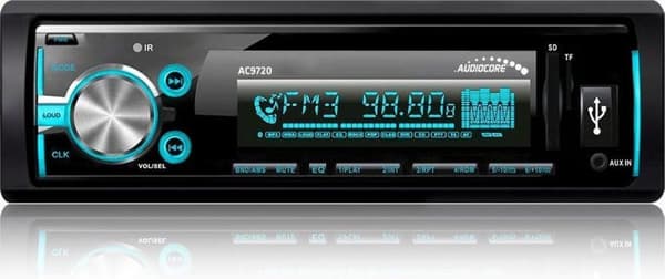 Radio Audiocore AC9720 B MP3 / WMA / USB / RDS / SD ISO Bluetooth Multicolor, APT-X tekniikka