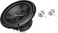 Miniatyrbillede 3 af 4: Pioneer TS-A250S4 subwoofer med svingspole til kabinetinstallation (1.300 W), 25 cm/10", IMPP membran for kraftig lyd, kontinuerlig udgangseffekt 400