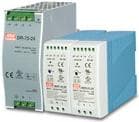 Planet 24V, 40W Din Rail-strømforsyning (MDR-40-24) Blå, Hvid