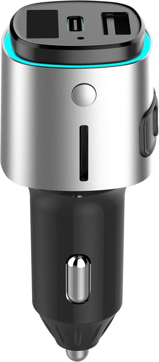 4smarts Bluetooth FM Musiksändare USB/USB-C Bilsnabbladdare Svart