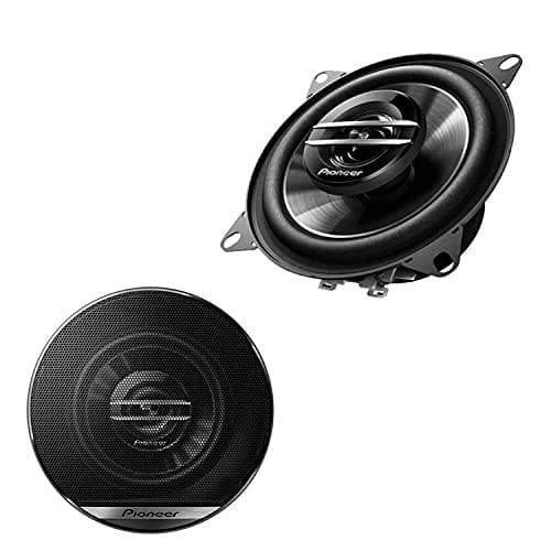 Pioneer TS-G1020F 2-vejs koaksiale bilhøjttalere (210 W), 10 cm, kraftfuld lyd, IMPP membran for optimal bas, 30 W indgangseffekt, 43 mm installations