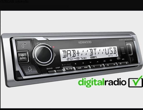 Kenwood-autoradiosoolo KMR-M508DAB