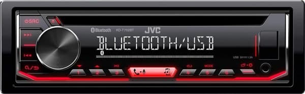 JVC KD-T702BT 1-DIN CD-modtager