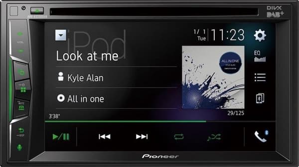 Pioneer AVH-A3200DAB Autoradio Double din DAB+ - WebLink - 4 x 50 W