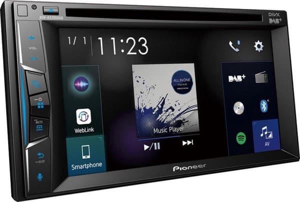 Pioneer AVH-A3200DAB Autoradio Double din DAB+ - WebLink - 4 x 50 W