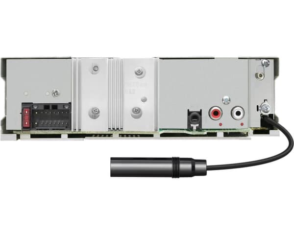JVC KD-X282DBT Bilradio - Rød
