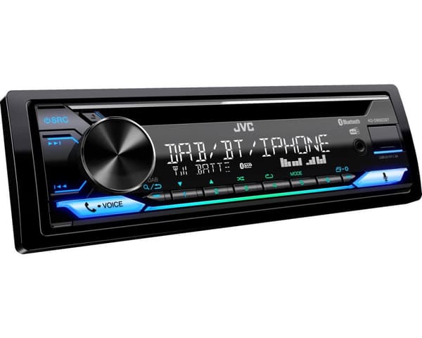 JVC KD-DB922BT autoradio - monivärinen