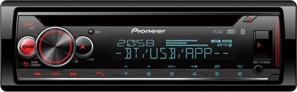 Pioneer DEH-S720DAB Car Media Receiver Sort 200 W Bluetooth (DEH-S720DAB)