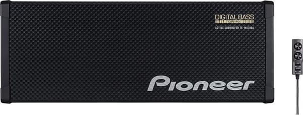 Pioneer TS-WX70DA. Tuotetyyppi: Esiladattu subwoofer Subwooferin tyyppi: Passiivinen subwoofer Subwoofer RMS teho: 100W Leveys: 850mm Syvyys: 323mm Ko
