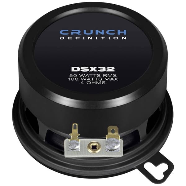 Crunch DSX32 2-vägs koaxialhögtalare 100 W Innehåll: 1 st