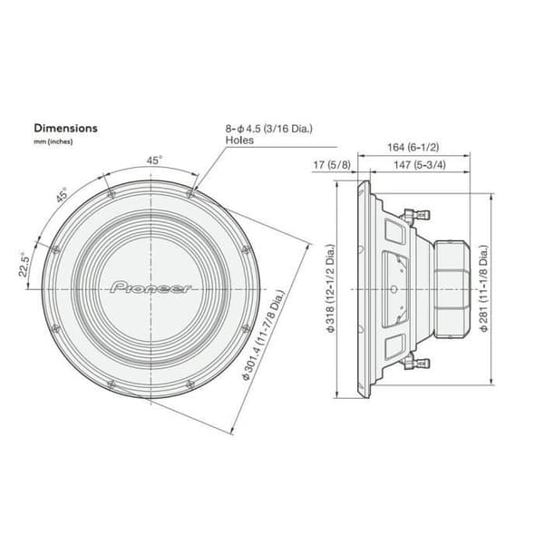 Pioneer TS-A300D4