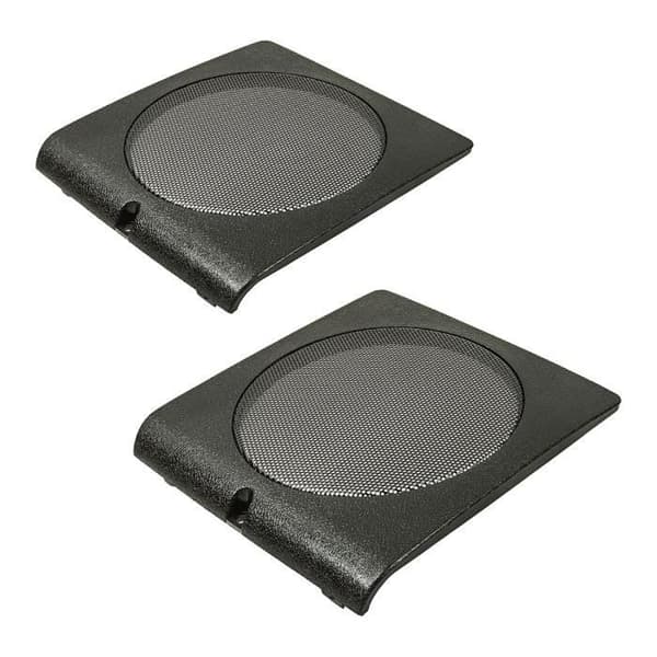 Högtalargrill Grille Grill Door Bag för vw Golf 2 ii, Jetta 2 ii, svart