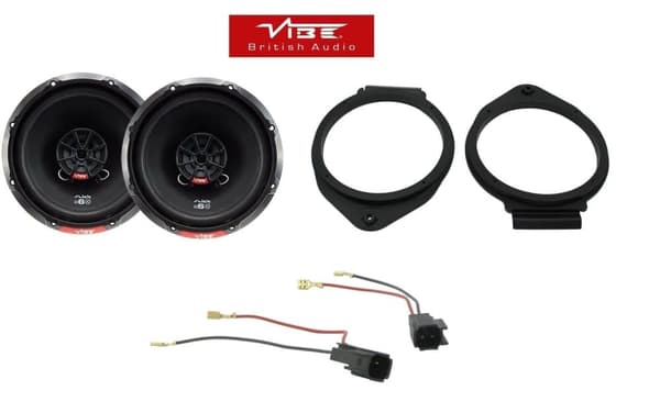 Vibe SLICK6 6.5″ 17cm Coaxial Speaker for Vauxhall Insignia  2008-17 Front Door