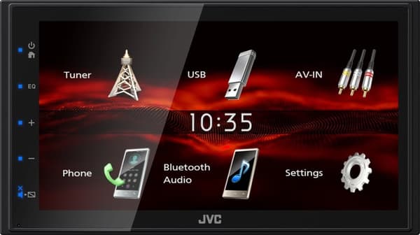 JVC KW-M180DBT - 2 DIN multimedia bilradio