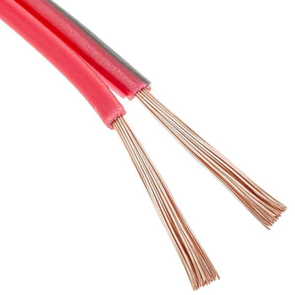 VELLEMAN Högtalarkabel 2 x 0.75 mm_ 100m OFC Röd-Svart