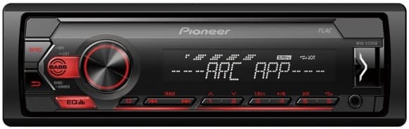 Car radio with USB/SD/MMC, MVH-S120UB, Pioneer