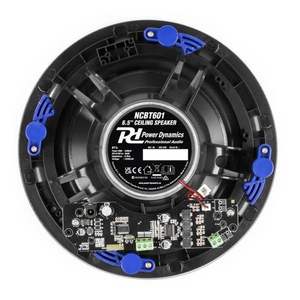 Takhögtalare - POWER DYNAMICS - NCBT601 - 30 Watt - Bluetooth - Skyddsnät 100V
