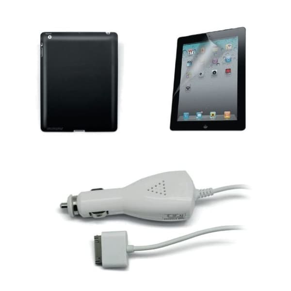 iGo kit iPad 2 USB billaddare + fodral