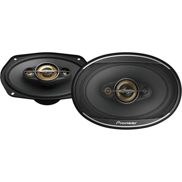 Bilstereoklippare - Pioneer - TS-A6971F - 4-vägs elliptiska - 600 Watt - Känslighet 92 dB