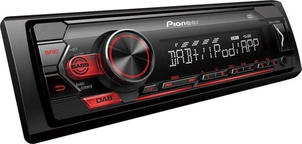 Pioneer MVH-S220DAB Bilradio Single Din Digital Tuner-USB-DAB+ - 4 x 50 W