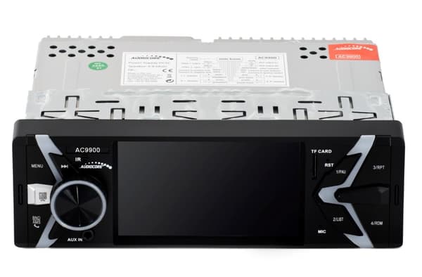 Kannettava autostereo AUDIOCORE AC9900 (USB, USB + AUX, USB + AUX + SD-kortit)