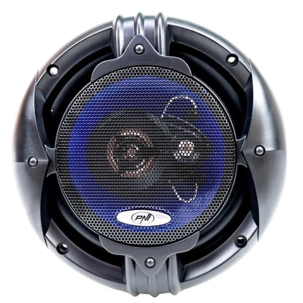 PNI HiFi650 koaxialhögtalare, 120 W, 16,5 cm, 3-vägs, set om 2