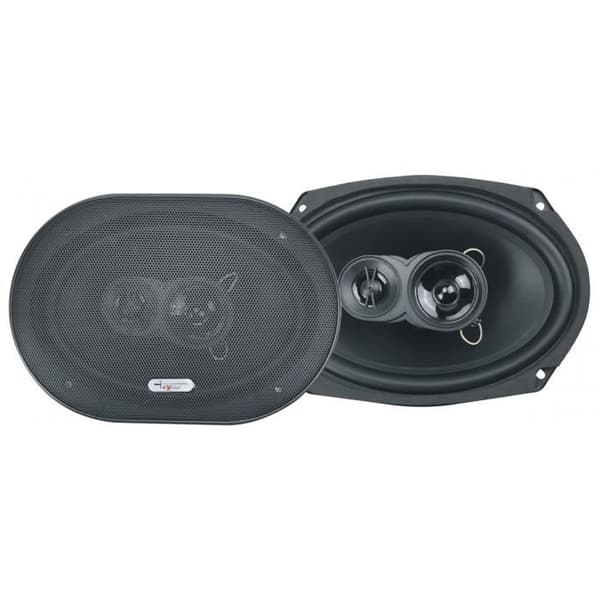 Excalibur högtalare X693trevägs triaxial 500 Watt svart