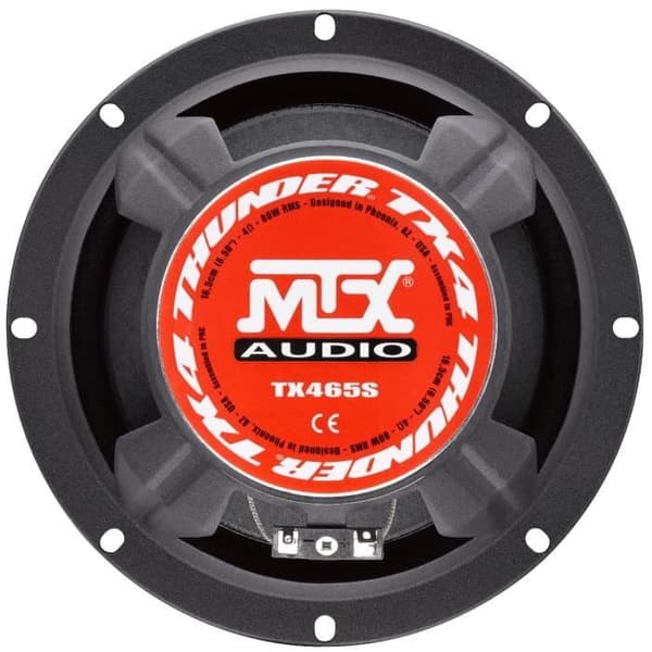 MTX högtalarset 2-vägs TX465S - 16,5 cm - 80W