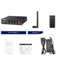 Miniatyrbillede 1 af 2: AIYIMA B01 Bluetooth-forstærker, 50Wx2 + 100W udgang, subwoofer-understøttelse,B01 med EU-adapter