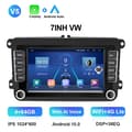 Miniatyrbillede 2 af 2: Bil Multimedieafspiller, Android 11, Carplay, V5 4G 64G Carplay