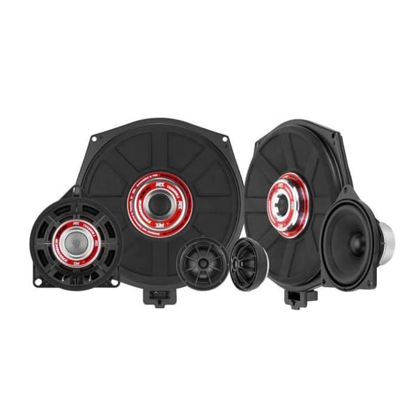 Specifika högtalare - MTX AUDIO - 3-vägs kit - 20 cm - 4O - 150W RMS - För BMW och Mini