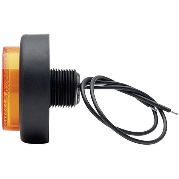 WAS Positionslykta Postionsljus, Reflektor, Baklampa bak 12 V, 24 V Orange