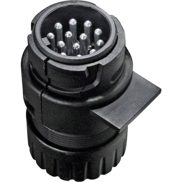 SecoRüt 30120 Släpvagn kontakt [Sockel 13-polig - Stiftkontakt 13-polig] ABS plast