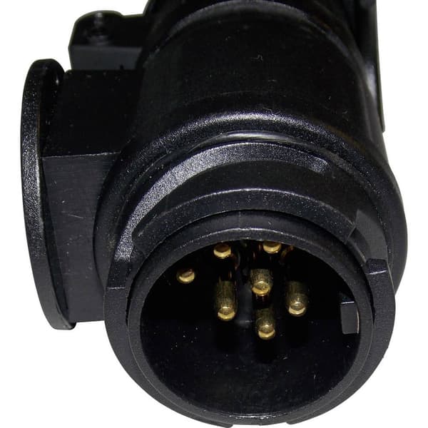 SecoRüt 50110 Släpvagn adapter [Sockel 13-polig - Stiftkontakt 7-polig] ABS plast