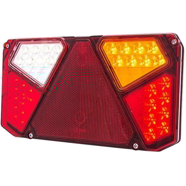 SecoRüt Baklykta Öppen kabelände Blinkers, Bromsljus, Baklampa, Reflektor, Dimbakljus, Backbelysning höger, bak 12 V, 2