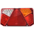 Miniatyrbild 2 av 4: SecoRüt Baklykta Öppen kabelände Blinkers, Bromsljus, Baklampa, Reflektor, Dimbakljus, Backbelysning höger, bak 12 V, 2
