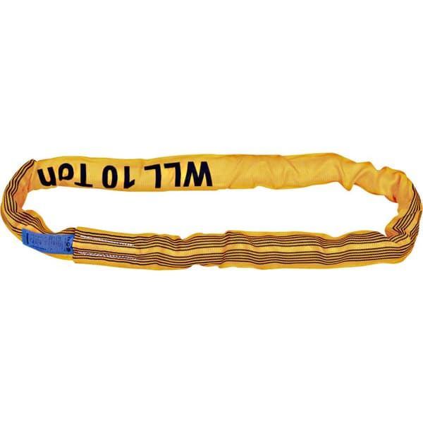 Petex 47210335 Rundslinga Arbetslast (WLL)=10 t Orange EN 1492-2 DIN 1492-2