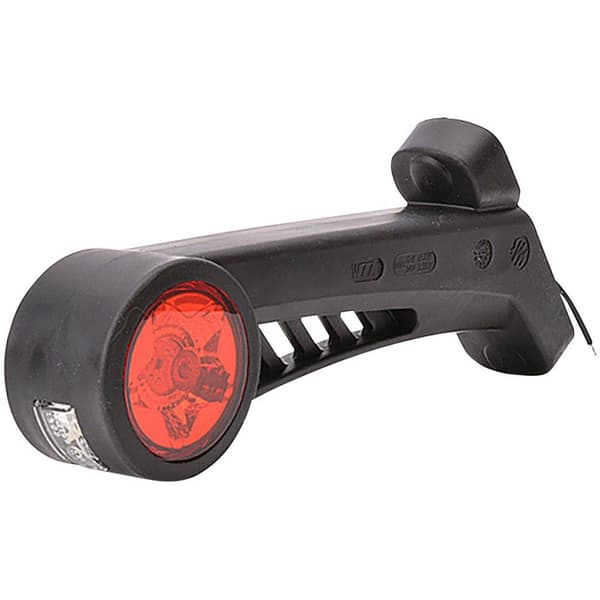 WAS Positionslykta Öppen kabelände Postionsljus vänster 12 V, 24 V Vit, Orange, Röd