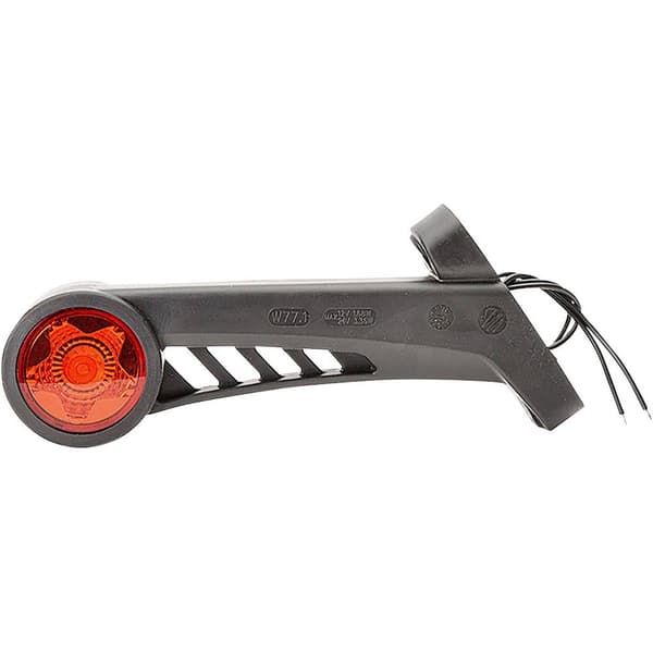 WAS Positionslykta Öppen kabelände Postionsljus vänster 12 V, 24 V Vit, Orange, Röd