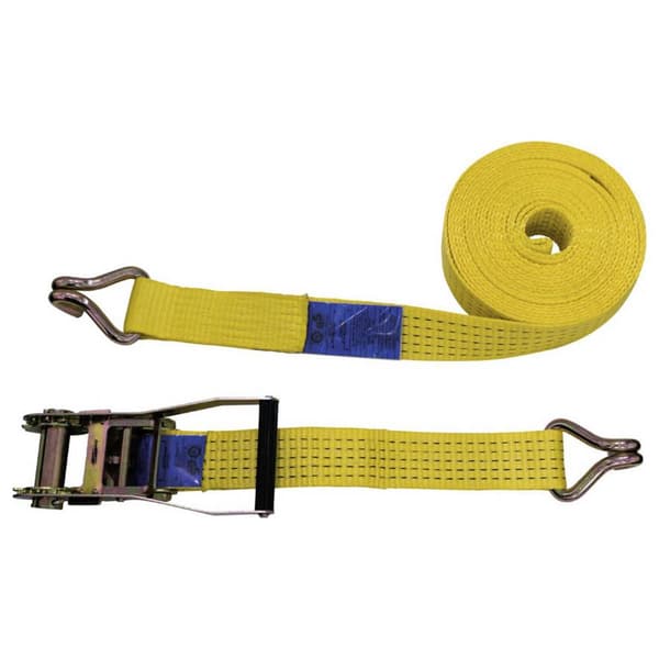 Petex 43193219 Spännband i två delar Dragkraft LC Surrning (individuell/direkt)=2500 daN (L x B) 8 m x 50 mm Spärrhake