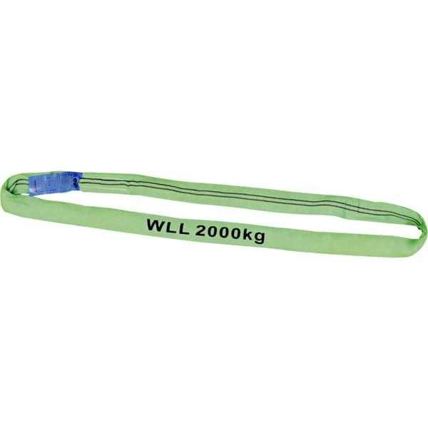 Petex 47202213 Rundslinga Arbetslast (WLL)=2 t Grön EN 1492-2 DIN 1492-2